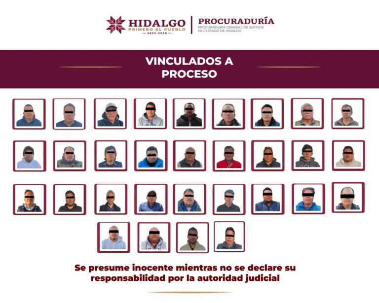 Imagen: Vinculan a proceso a 31 detenidos tras operativo en Cruz Azul; seguirán en prisión preventiva