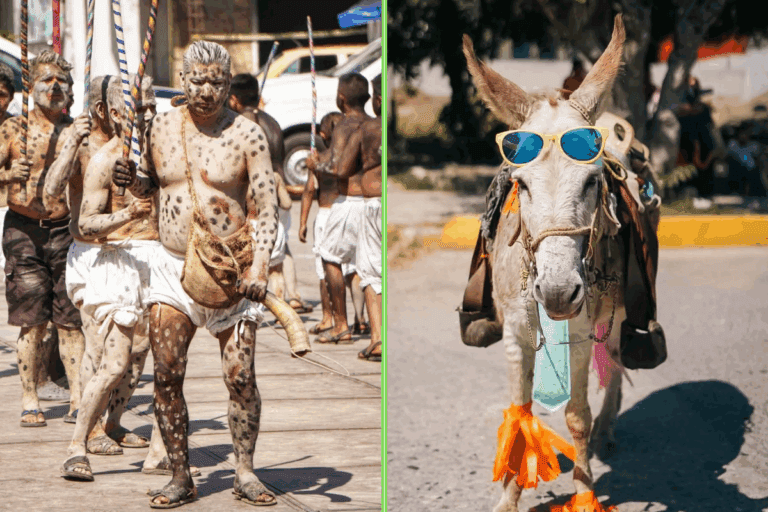 Imagen: Así celebran el carnaval en la Huasteca hidalguense