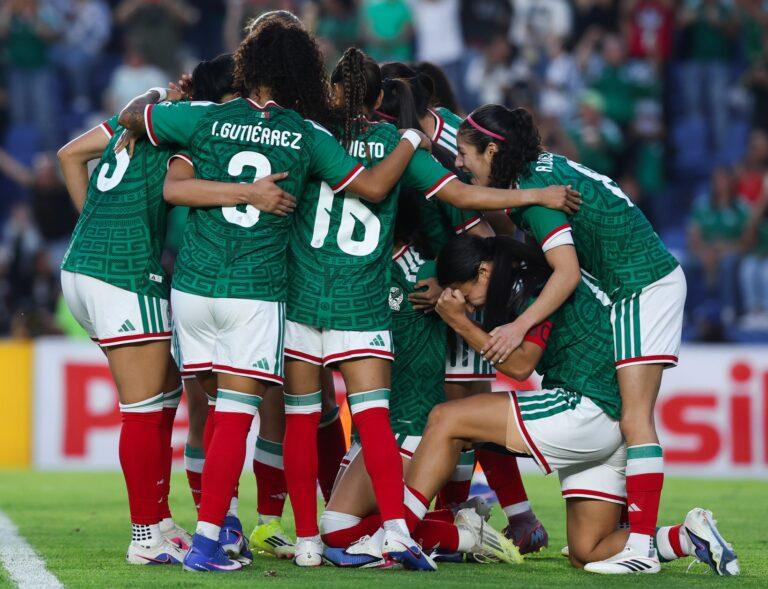 Imagen: La selección mexicana femenil, con presencia tuza, a Brasil y da golpe de autoridad en el Ciudad de los Deportes