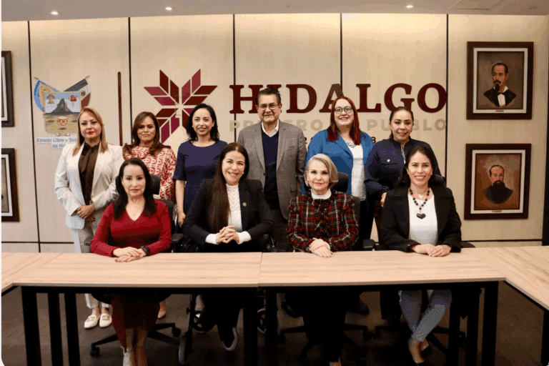 Imagen: Mujeres del ámbito político de Hidalgo sostienen encuentro en la Secretaría de Gobierno
