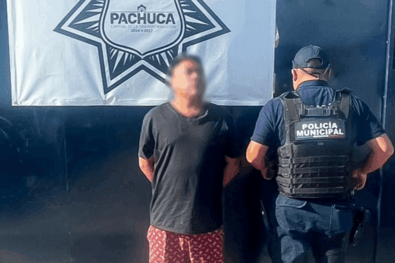 Imagen: Pachuca: Detienen a hombre acusado de delito contra una menor en Nuevo Hidalgo