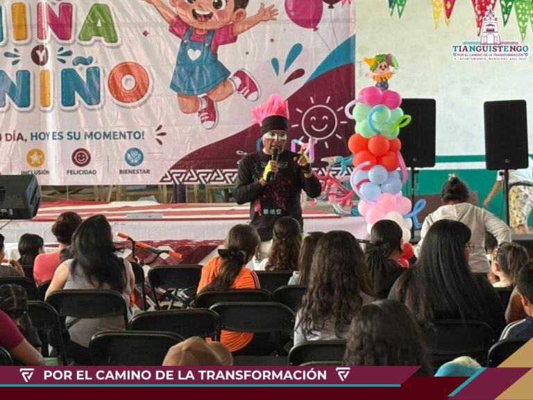 Imagen: Celebran a la niñez con circo, regalos y rifas en Tianguistengo