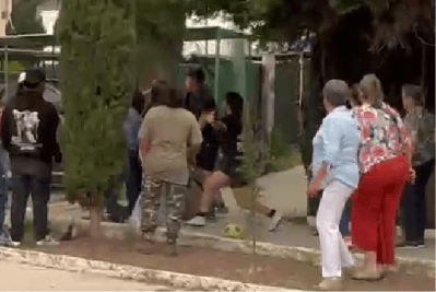 Imagen: VIDEO:Riña en el fraccionamiento el Palmar de Pachuca