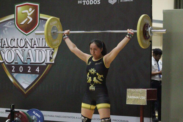 Imagen: Hidalgo entra en acción en halterofilia dentro de la Olimpiada Nacional 2026