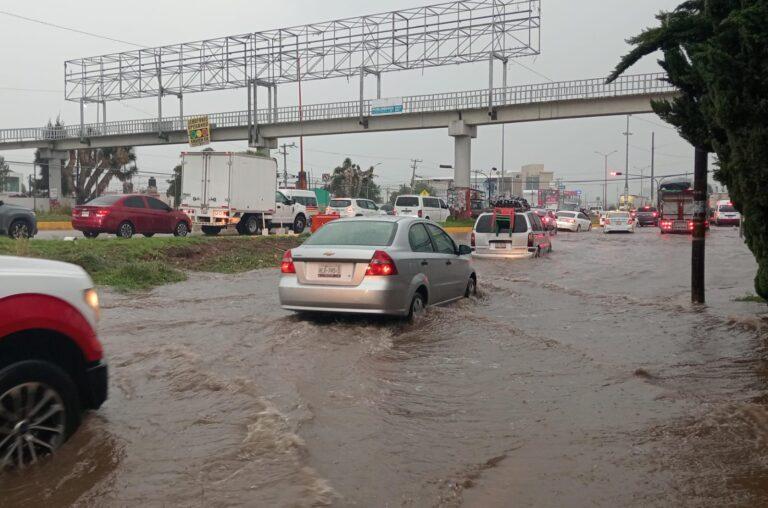 Imagen: Lluvia y granizo provocan afectaciones en Pachuca y Mineral de la Reforma