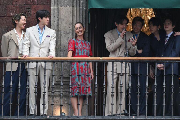 Imagen: ¡BTS regresará a México! Así lo confirmó Claudia Sheinbaum tras reunión con el grupo