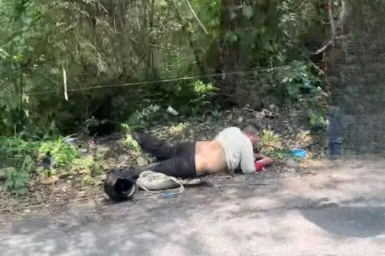 Imagen: Choque frontal contra camioneta deja a motociclista lesionado en municipio de Hidalgo