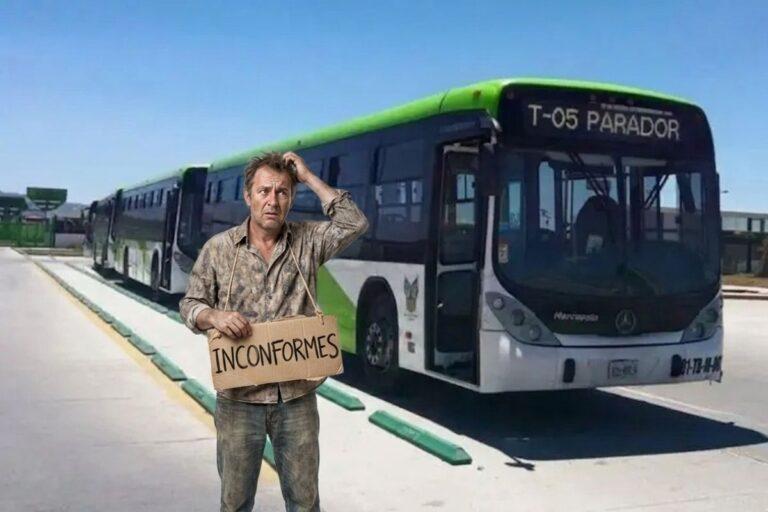 Imagen: Convocan protesta contra el Tuzobús en Pachuca… pero nadie llegó