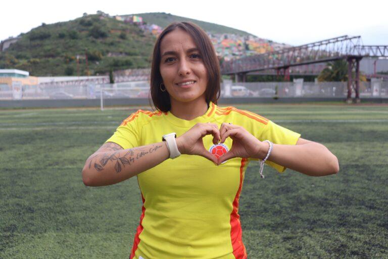 Imagen: Entre dos países y una misma pasión: Daniela espera el debut de Colombia