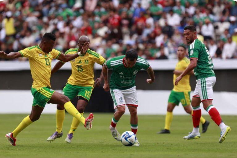 Imagen: Leyendas de México aplastan a Sudáfrica en Pachuca: así fue la goleada en el Hidalgo
