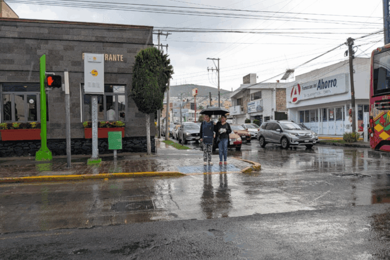 Imagen: ¿Dónde te agarró la lluvia en Pachuca? Así el ambiente este miércoles en la capital