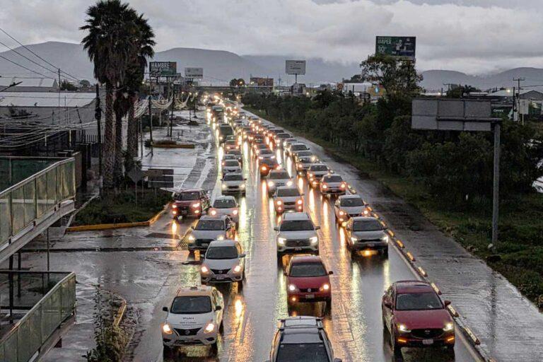 Imagen: Sur de Pachuca, sinónimo de congestionamiento vial