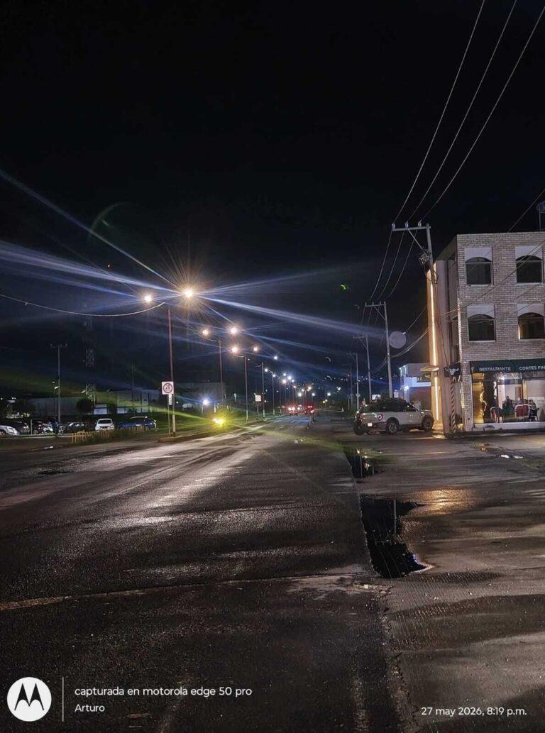 Imagen: La luz vuelve a encenderse en Tulancingo: rehabilitan red eléctrica y recuperan 60 luminarias