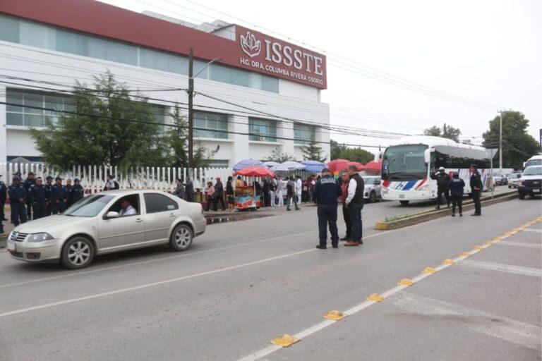 Imagen: Abren expediente por arrestos tras manifestación de personal del ISSSTE en Hidalgo