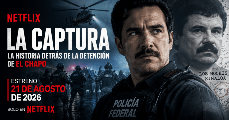 Imagen: La Captura llega a Netflix con Alfonso Herrera y el caso de El Chapo