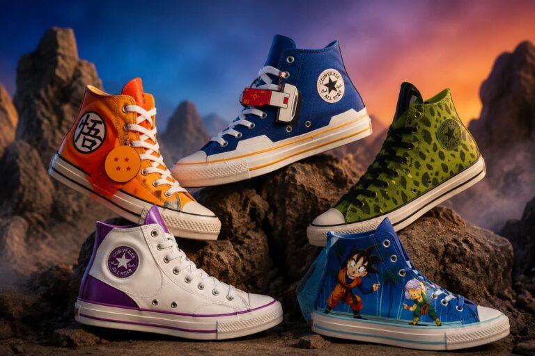Imagen: Dragon Ball Z llega a Converse: así son los tenis inspirados en Goku, Vegeta y los guerreros Z