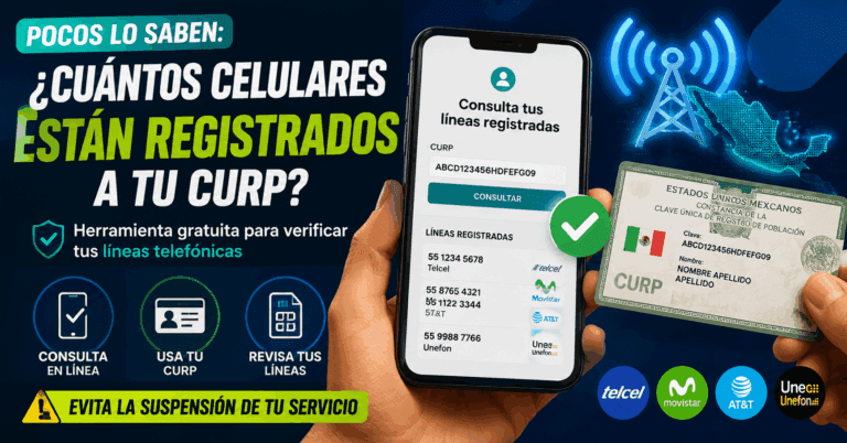 Imagen: Verificación de línea telefónica en CURP: así puedes revisarla paso a paso