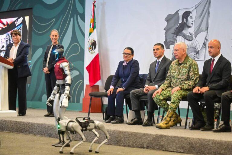 Imagen: México: Presentan a CeCi y K5, los nuevos robots para reforzar la seguridad en Edomex