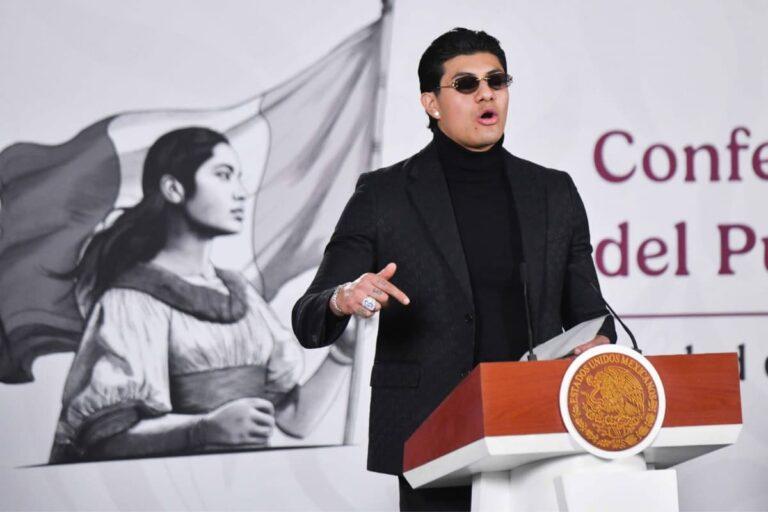 Imagen: ¡Dale Bogueto! El cantante llega a la mañanera para presentar avances de México Canta 2026