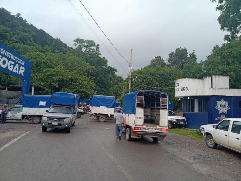 Imagen: Liberan la carretera estatal Tehuetlán-Huazalingo tras llegar a acuerdos con autoridades