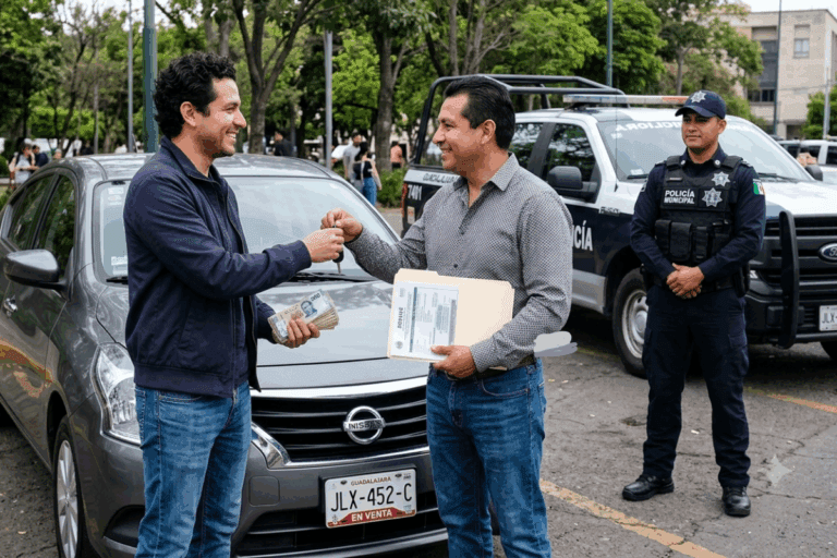 Imagen: Autoridades de Pachuca llaman a prevenir fraudes durante la compra-venta de vehículos