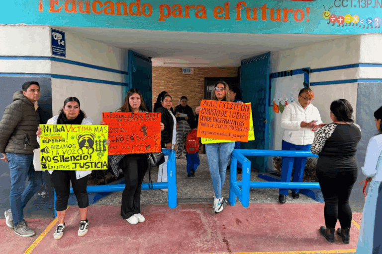 Imagen: Padres denuncian presuntas agresiones contra alumnos en preescolar de Tizayuca