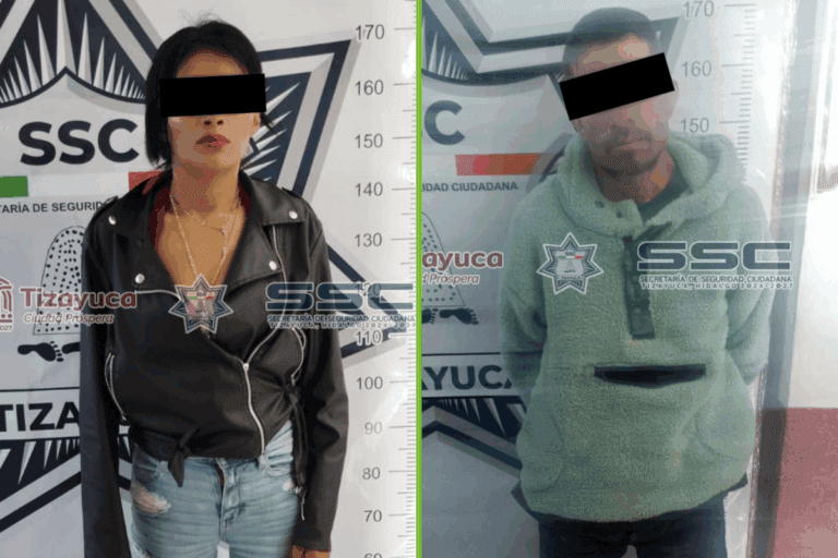 Imagen: Sorprenden a pareja en predio abandonado de Tizayuca; esto les encontraron